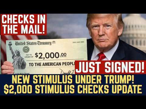 NEW Stimulus Under Trump: Checks In The Mail? | Relief Coming Soon?