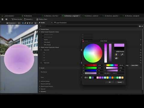 Magical Membrane | Instances of Shaders on Unreal Engine