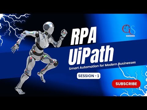 RPA UiPath Tutorial for Beginners | Introduction to UiPath | Session 1