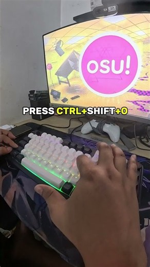 How to Show FPS in Any Game! 🎮🔥#shorts #osu