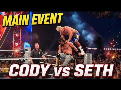 Cody Rhodes vs Seth Freakin Rollins MAIN EVENT - WWE Monday Night Raw 12 October 2026 Full Highlight