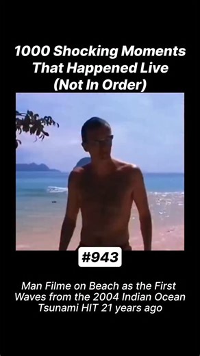 Uncovered Live Moments on Instagram: "🌊 The 2004 Indian Ocean tsunami was one of the deadliest natural disasters in recorded history. It was triggered on December 26, 2004, by a massive undersea earthquake measuring around 9.1–9.3 in magnitude off the west coast of Sumatra, Indonesia. The quake caused the seafloor to shift suddenly, displacing enormous volumes of water and generating powerful tsunami waves that raced across the Indian Ocean at jetliner speeds. Within minutes to hours, these wav