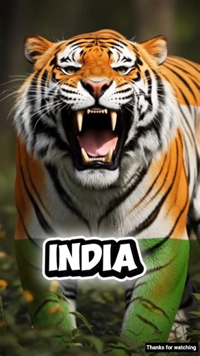 Flags of Some Countries and Their National Animals 💫🔥#ai #viral #trending #shorts #animation #short