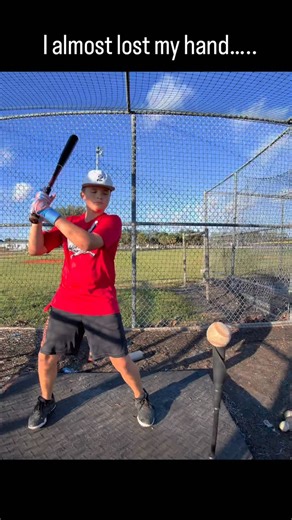 Alberto Oliveras on Instagram: "This could’ve been real bad…..😅#baseball #fails"