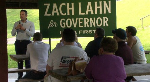 GOP candidate for Iowa governor Zach Lahn says 35% in primary is "absolutely possible"