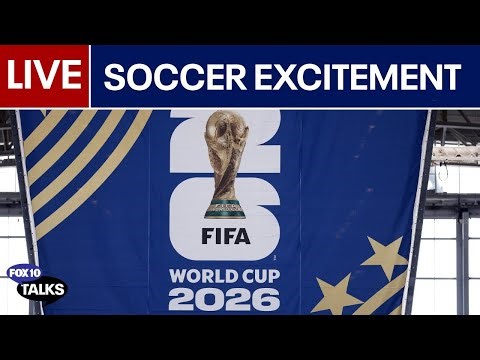 🔴LIVE: World Cup countdown, Phoenix Suns play-in recap, movie reviews | FOX 10 Talks