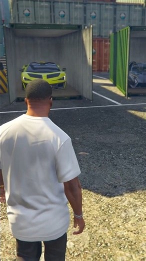 GTA 5: Franklin Opened a Brand New Lamborghini Showroom #gtav #shorts #shortsfeed