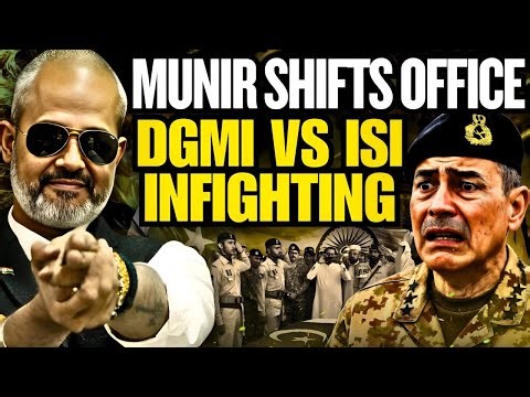 Asim Munir's is Nervous abour Pakistan Army, DGMI vs ISI New Power Struggle Inside Rawalpindi I Aadi
