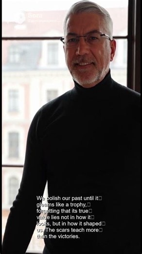 We polish our past until it gleams like a trophy, forgett... | Gustav Paul Thomas #Shorts