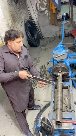 Amazing Spring Making Without CNC Machine | Pure Handmade Skill 😱