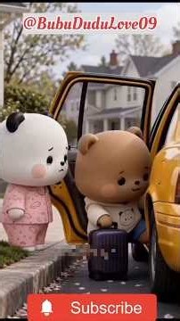 Bubu Dudu ek dusre k bghair blkl nh rh skte😢😥#bubududu#sad#cartoon#couple#country#outside#viralshort
