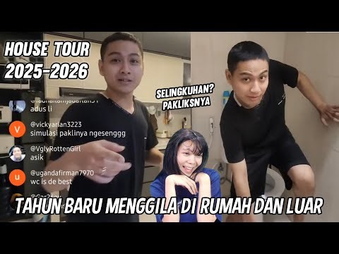 KEMERIAHAN ROOM TOUR HOUSE WORLD TOUR NEW YEAR | IRL 2025-2026