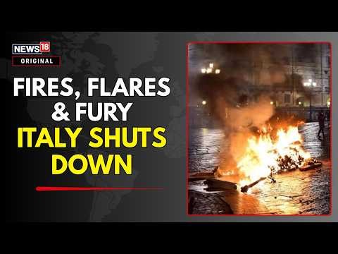 Italy Shuts Down: Thousands Take to Streets as Protests and Strikes Sweep the Country | N18G
