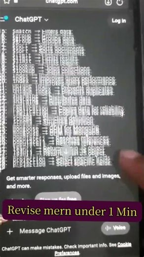 Mern under 1 minute Overview 💯 #coding