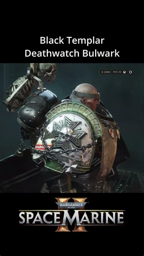 LORE ACCURATE Black Templar Deathwatch Bulwark - Space Marine 2