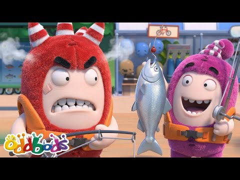 Fishing Fail! Fuse Gets Outdone by Beginner Newt 🎣😂 | Oddbods