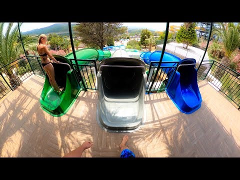 Adaland Aquapark Triple Tornado grey Water Slide