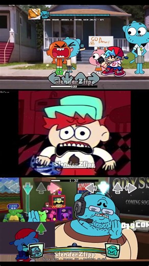 Aaaaaa - Gumball vs Darwin - FNF Mod - Friday Night Funkin' Game