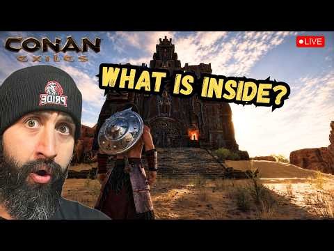 🔴 Building a Viking Trade District and Throne Room | Conan Exiles Enhanced Gameplay