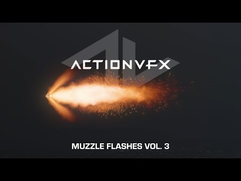 Muzzle Flashes Vol. 3 | VFX Gun Assets from ActionVFX