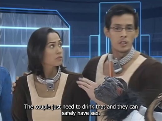 More crazy Filipino TV series concepts:In the Lastikman TV series, the titular superhero was born from an alien and a human and was originally born as a slime before he eventually managed to become a normal baby.