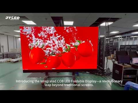 Bye Bye Complex Installations! The All-in-One Foldable COB LED Display is Here