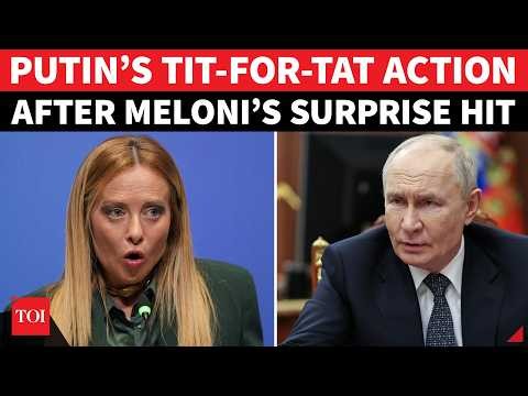 Putin’s UNO REVERSE On Meloni; Russia’s Big Revenge Move After Italy Expels Military Attachés