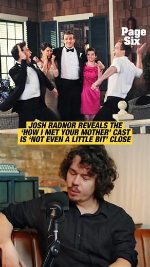 Kids, that’s the story of how we… stopped being friends. 😭💔 Josh Radnor, who played Ted Mosby on “How I Met Your Mother,” revealed that the cast is no longer close, 12 years after the show ended. 📸: “How I Met Your Mother” 📹: