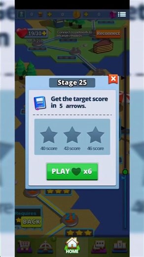 Archery Battle | Level 25/80: The Journey Begins! 🏹 #shorts #archery #games