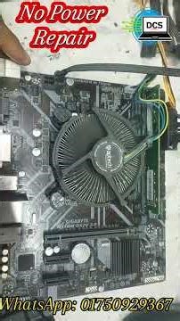 Desktop motherboard Repair I #computertechnic #computer