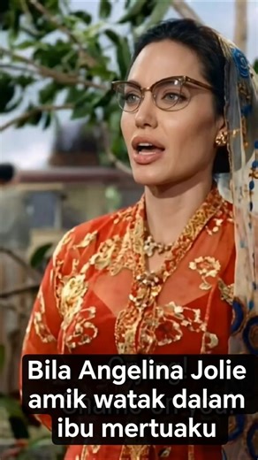 “Kalau Angelina Jolie berlakon drama Melayu 😂#shorts