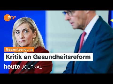 heute journal vom 29.04.26 Haushaltspläne 2027, Kritik an Gesundheitsreform, Jugendschutz in der EU