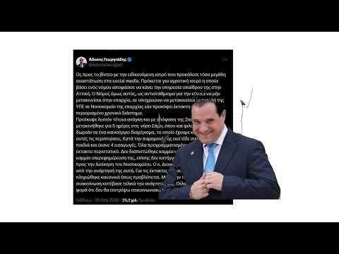 Ξέρει να τα καλύπτει άλλα οχι να καλύπτεται ο κύριος Γεωργιάδης