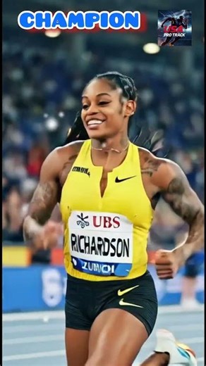 Sha’Carri Richardson: 100m Sprint Queen of USA#shacarririchardson #short #athlete #sports 💯