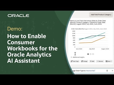 How to Enable Consumer Workbooks for the Oracle Analytics AI Assistant