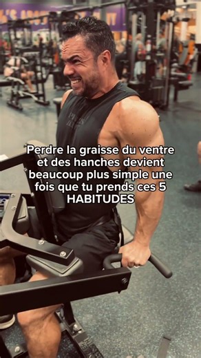 Perdre la graisse du ventre et des hanches devient plus simple quand tu prends ces 5 HABITUDES