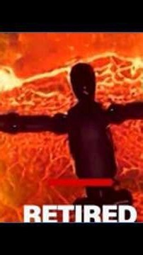 Retired robots flung into molten steel