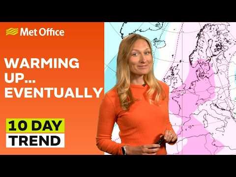 10 Day Trend 13/05/2026 – Will the cold May continue? – Met Office weather forecast UK