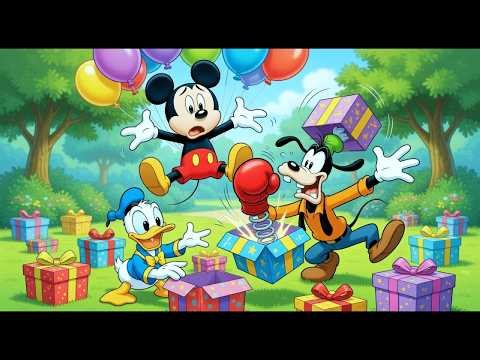 Mickey Mouse : Dangerous Surprise Box! 🎁 It Explodes?! 😱 | Mickey Mouse Animation