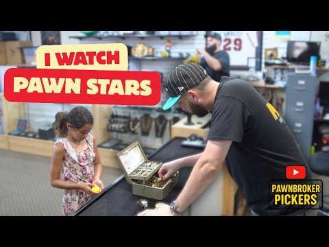 She Came In To *Sell Gold* Because of Pawn Stars!