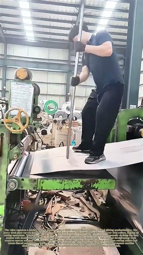 Flattening warped steel: Quick manual fix to feed sheets into slitting machines