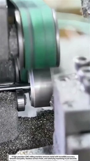 Watch This CNC Milling Machine Create a Perfect Metal Part