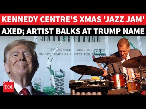 Trump Name On Kennedy Centre Building FREAKS OUT Jazz Artist; Christmas Eve Concert Cancelled