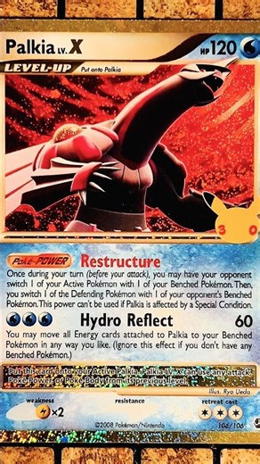 Palkia LV.X (106/106 - Rare Holo LV.X) - 30th Celebration Classic Collection - Pokemon TCG