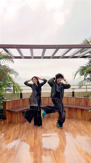 Cham cham🕺 #zidaanshahidaly #saamiyashahidaly #dance #shorts