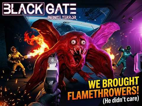 Blackgate VR Gameplay | Liam Becomes the Alien vs 4 Spacemen! 👽