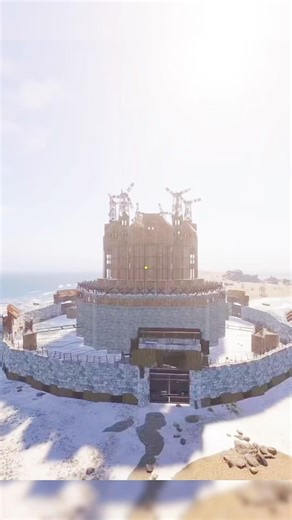 8-12 man rust circle base #fyp #rust #building #rustbasebuild #gaming