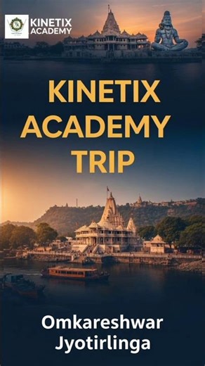 Kinetix Academy Students Trip 🔱 | Omkareshwar Jyotirlinga | Narmada Parikrama #shorts