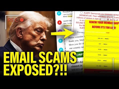 Trump’s EMAIL SCAMS Exposed by MEIDAS REPORT…ELDER ABUSE?!!