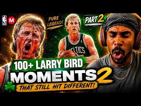 ☘️ Part 2 of The Most DISRESPECTFUL Larry Bird Highlights Ever 😭| From the Vault
